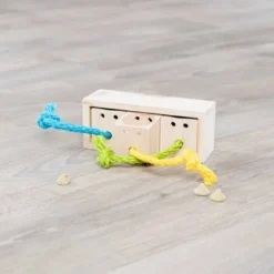Trixie Snack Cube Leksak till Gnagare & Fåglar Trä 16 × 6 × 7 cm