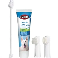 Trixie tandvårdsset, tandkräm med mintsmak