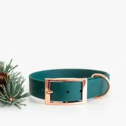 Tyylivoitto Classy Hundhalsband Smaragdgrön
