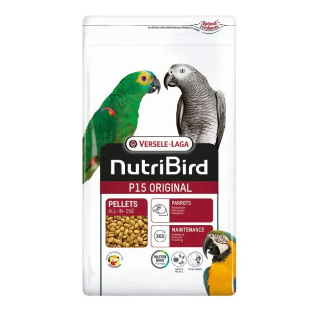 Versele-Laga NutriBird P15 Original Papegojpellets 1 kg