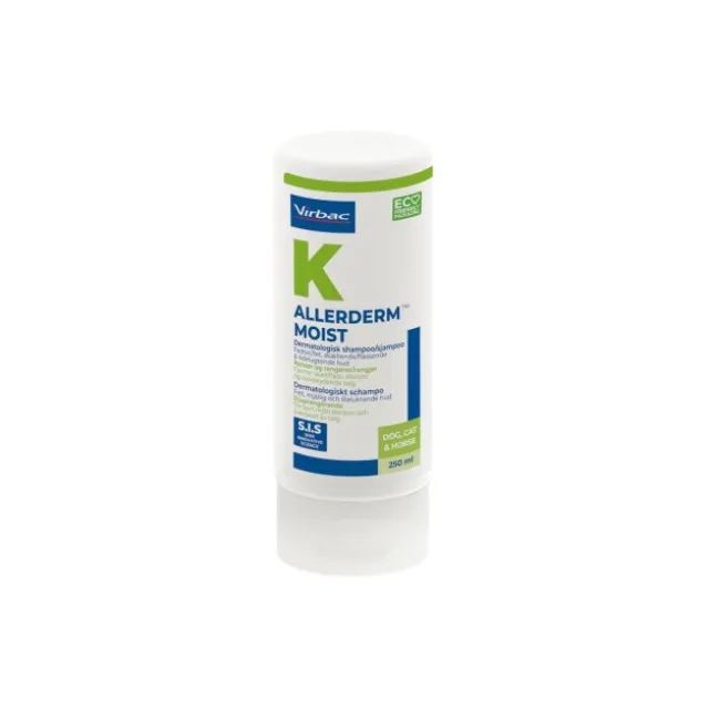 Virbac Allerderm Moist Schampo för Hund, Katt & Häst 250 ml