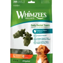 Whimzees Krokodil Large 6-pack