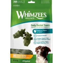 Whimzees Krokodil Medium 12-pack