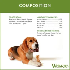Whimzees Rice Bone L 1-pack