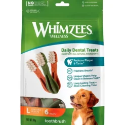 Whimzees Tandborste Large 6-pack