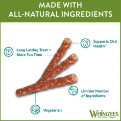 Whimzees Veggie Sausage Tuggpinne Small 28-pack