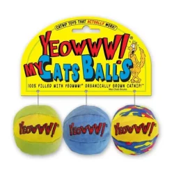 Yeowww! Bollar Kattmynta 3-pack