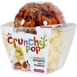 Zolux Crunchy Cup Morot & Popcorn 200 g