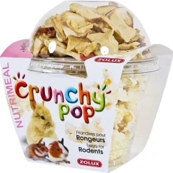 Zolux Crunchy Cup Äpple & Popcorn 200 g